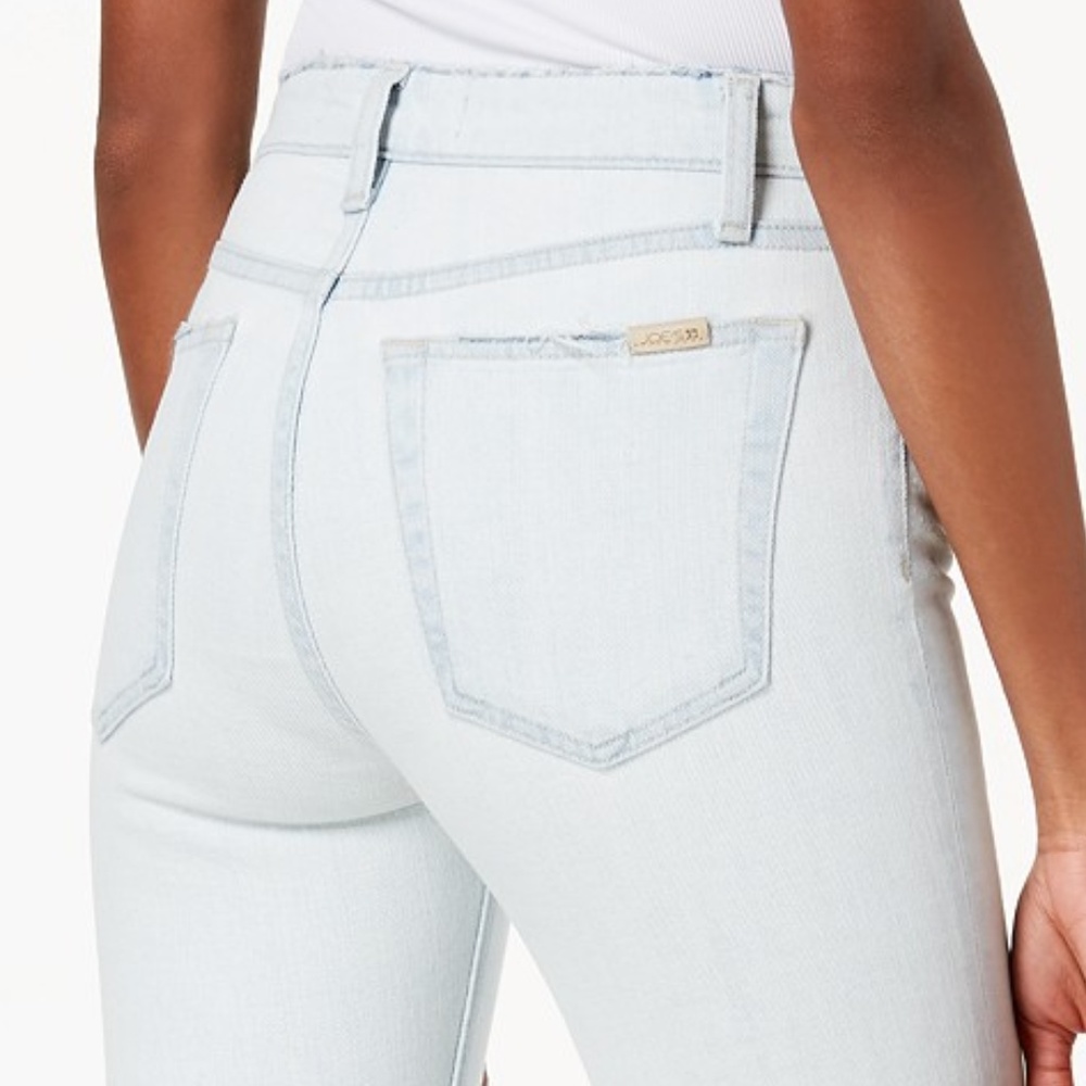 Joe's The Charlie High-Rise Lace-Up Skinny Jeans - Picture 5 of 7